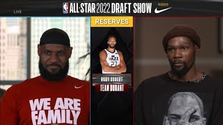 The Full 2022 NBA AllStar Draft Show 💎 [upl. by Snowber]