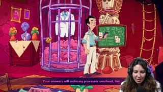 Leisure Suit Larry  Wet Dreams Dry Twice  Livestream with ATeam Maria [upl. by Bohs]