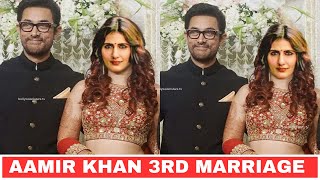 Aamir Khan Talks About His 3rd Marriage At The age of 59 After Divorce With Kiran Rao And Reena Dutt [upl. by Samuela]