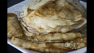 Blini Rezept  Russische Pfannkuchen  Блины [upl. by Schaffer988]