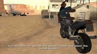 GTA San Andreas  Walkthrough  Mission 71  Stowaway Alternative Ending HD [upl. by Ahsieyn]