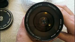 Pentax 6x7 update and a quotnewquot lens also [upl. by Ovida666]