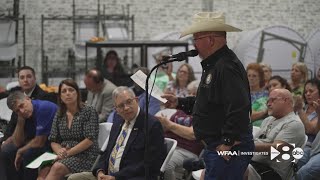 Residents in rural North Texas town speaking out against the use of biosolids fertilizer [upl. by Seeto758]