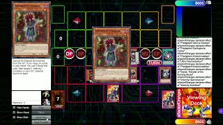 1 card duel links infernity combo post banlist [upl. by Nylecoj]