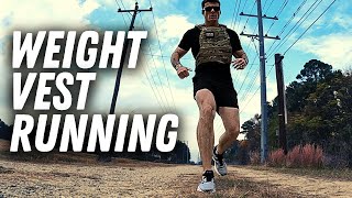 Weight Vest Running  Run Faster Build Endurance Leg Strength [upl. by Cleaves]