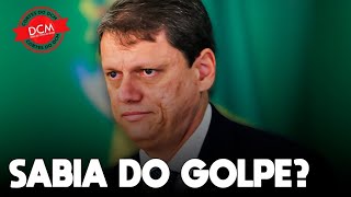 O que Tarcísio de Freitas fazia no Palácio na hora que planejavam o golpe [upl. by Ahsap]