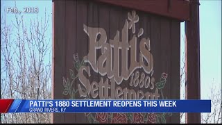 Patti’s 1880 Settlement will reopen this week [upl. by Atimed]