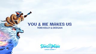 You amp Me Makes Us ft Tori Kelly and DEEGAN Official Visualizer [upl. by Ahpla268]