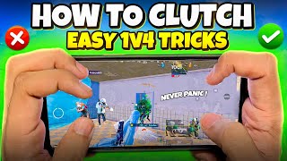 Pt2 How to Clutch 1v4 Everytime  Improve Close Range amp Game Sense  BGMI Tips amp Tricks [upl. by Brynn675]