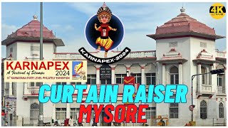 KARNAPEX 2024  Curtain Raiser at Mysore post philately philatelic philatelist [upl. by Wardle]