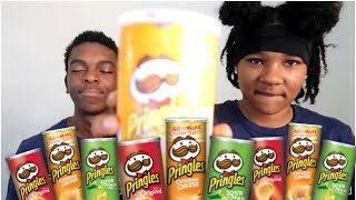 GUESS THAT CHIP  PRINGLES CHALLENGE [upl. by Cy]