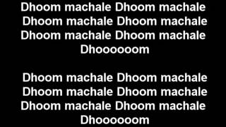 Dhoom again full song lyrics [upl. by Enrichetta]