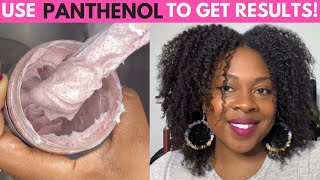 Panthenol How to use Panthenol for Hair Growth and Moisture Vitamin B5 [upl. by Koziel]