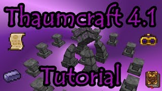 Thaumcraft 41 Novice Tutorial  Research Infusion and More [upl. by Adleme]