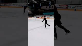 Nácvik trojáků triple salchow krasomilevsko krasobrusleni jump figureskating [upl. by Avihs271]