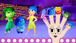 Inside Out 2 Finger Family  Nursery Rhymes amp Kids Songs [upl. by Ila672]