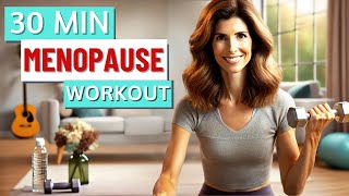 30Min MENOPAUSE WORKOUT Boost Metabolism Improve Health and Physique amp Get Stronger [upl. by Cassi]