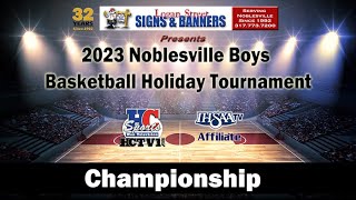 Crown Point vs Noblesville  Noblesville 2023 Holiday Tourney Game 4  Boys Basketball [upl. by Nefen303]