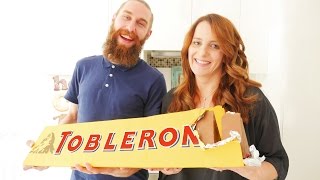 GIANT TOBLERONE RECIPE How To Cook That Ann Reardon [upl. by Hulton]