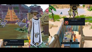 RuneScape fast way to make 120 Archaeology [upl. by Aikkin875]