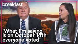 Shane Jones and Debbie NgarewaPacker spar over protest action  TVNZ Breakfast [upl. by Tabbie754]