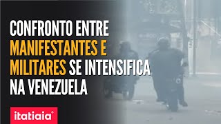 CONFRONTO ENTRE MILITARES E O POVO VENEZUELANO SE INTENSIFICA APÓS RESULTADO DAS ELEIÇÕES NO PAÍS [upl. by Erv]