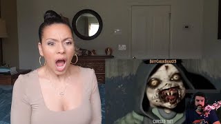 quotWTFquot  Gamers React to Horror Games  REACTION [upl. by Consuelo705]