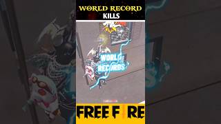 WORLD RECORDS KILLS ☠️🗿 freefire shortsfeed kill [upl. by Nosnirb540]