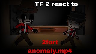 Tf2 react to 2fortanomalymp4 [upl. by Wappes422]