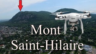 Mont SaintHilaire en drone [upl. by Malachy]