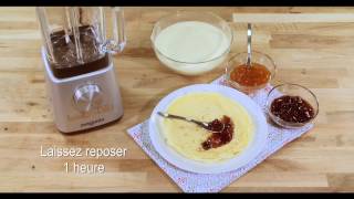 Pâte à crêpes  Recette au Blender Magimix [upl. by Lienet871]