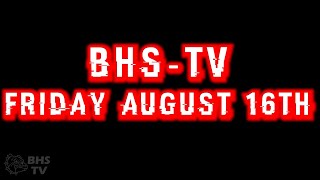 Brownsburg High School TV News  Friday August 16th 2024 [upl. by Leinad]