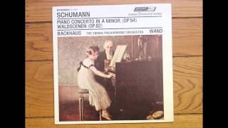 Wilhelm Backhaus  Günter Wand  Schumann piano concerto 1960 LP [upl. by Sane]