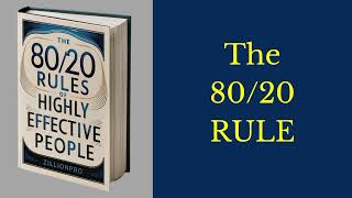 Achieve Greatness with Less Effort by The Power of 8020 Rule  Audiobook [upl. by Ausoj]