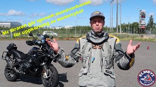 FILMEN om manöverbanan för motorcykel uppkörningen av Mc Läraren [upl. by Amorita413]