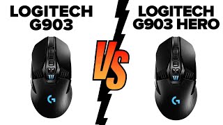 Logitech G903 LIGHTSPEED vs Logitech G903 HERO  Which Mouse Is Better [upl. by Mascia]