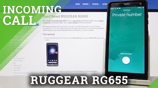 Ruggear RG655  Incoming Call  Default Tone amp Settings Review [upl. by Jammal]