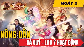 Thiên Long Bát Bộ VNG  Tân Thủ Nông Dân Ngày 2  Lưu Ý Về Đá Quý Và 1 Số Tính Năng Hoạt Động [upl. by Anuska267]