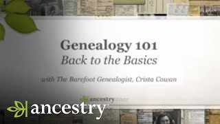 Back to the Basics Genealogy 101  Ancestry [upl. by Garnes923]