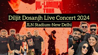 Diljit Dosanjh Live in Delhi  JLN Stadium  DilLuminati Tour [upl. by Jobie]