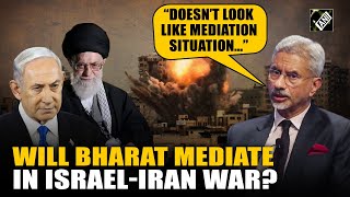 “Doesn’t look like mediation situation…” Jaishankar on rising tension in West Asia IsraelIran war [upl. by Tarrah]