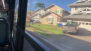 Honolulu Bus 253 Route 99 part 1 [upl. by Nyrmak152]