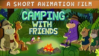 Camping With Zaky amp Friends  Short Animation Film [upl. by Houghton]