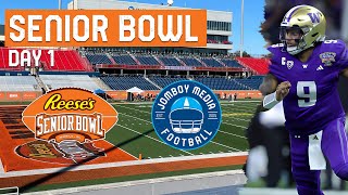 Senior Bowl Day 1 Live Stream Live from Mobile [upl. by Liggett]