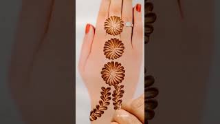 Easy And Simple Mehndi Design  mehndi [upl. by Yehsa]