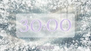 30 Minute Timer ❄️ Winter ☃️ [upl. by Suhpesoj817]