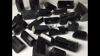 Our Code k2122 Black Tourmaline Schorl [upl. by Achorn862]