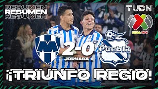 HIGHLIGHTS  Monterrey 20 Puebla  Liga Mx  CL2024 J1  TUDN [upl. by Sacks]