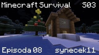 Minecraft CZ survival Lets Play  E08S03  Silvestr 146  synecek11 [upl. by Shirlene]