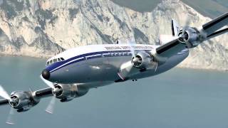 Flying on the Breitling Super Constellation [upl. by Arahsit]